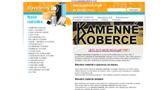 Desktop Screenshot of iln-stavebniny.cz